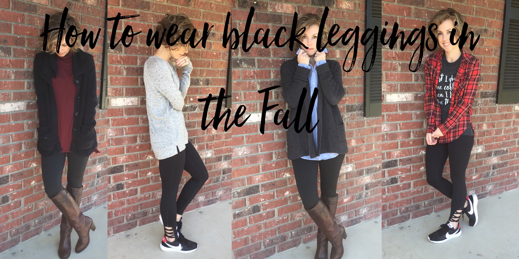 How to Wear Black Leggings (In the Fall) Simple Life Pastor's Wife