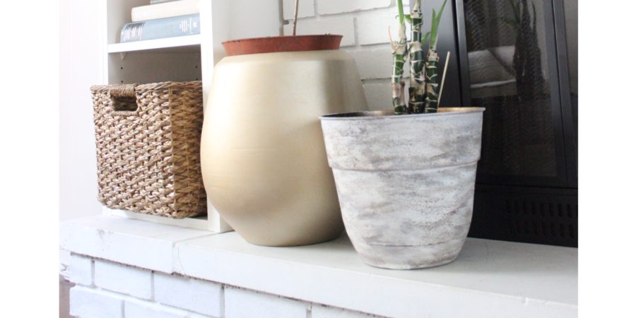 Pottery Barn Planter DIY