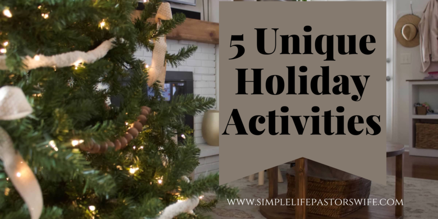 Unique holiday activities for a couple or family