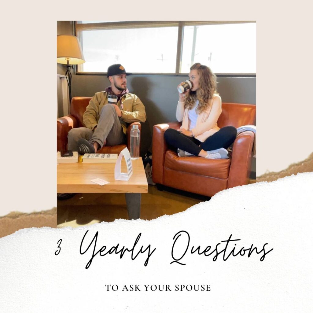 Yearly questions to ask your spouse